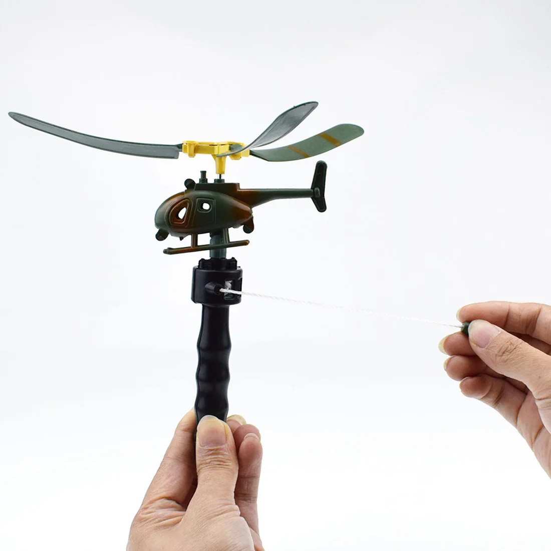 helicopter on a wire toy