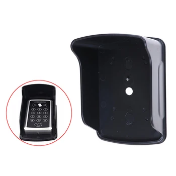 New Waterproof Cover For Metal Access Control Keypad Rain Cover Black Shell Access Controller 1