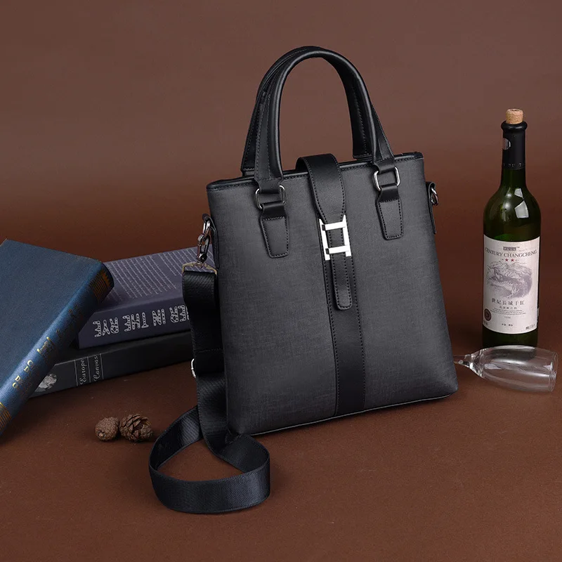 

PVC MEN'S Handbag Scratch-Proof Waterproof Single-shoulder Bag Oblique Bag