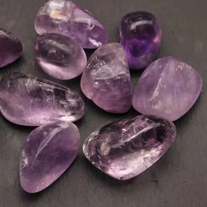 Amethyst tumbled stones  (5)