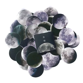 

45 Pcs/Set Cute Moon Stickers Planner Scrapbooking Decoration Diy Label Journal Sticker Diary Album Stick Stationery
