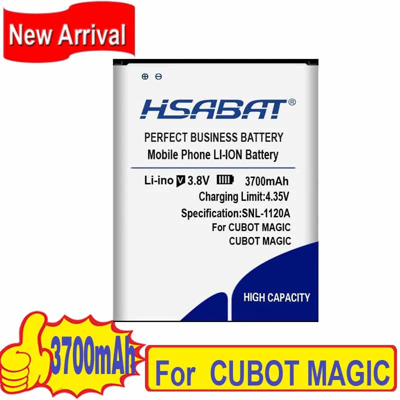 HSABAT 3700mAh аккумулятор для CUBOT MAGIC