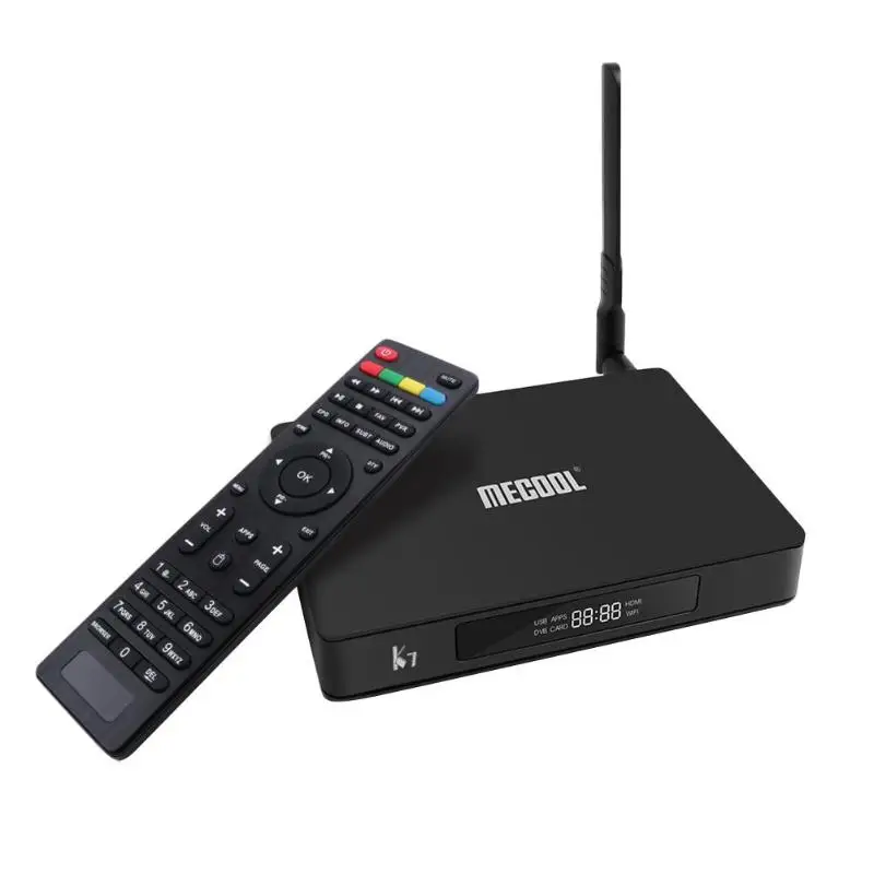 MECOOL K7 Smart tv Box Android 9 0 4K 4 + 64G четырехъядерный BT 1 wifi Top Box|ТВ-приставки и медиаплееры| |