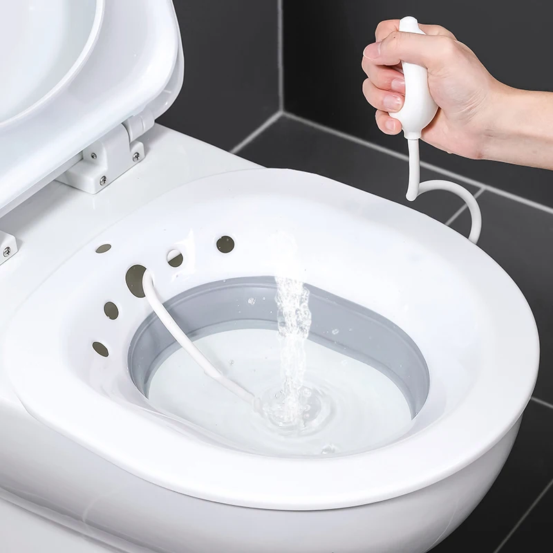 Woman Folding Portable Bidet Maternal Self Cleaning Private Parts Hip
