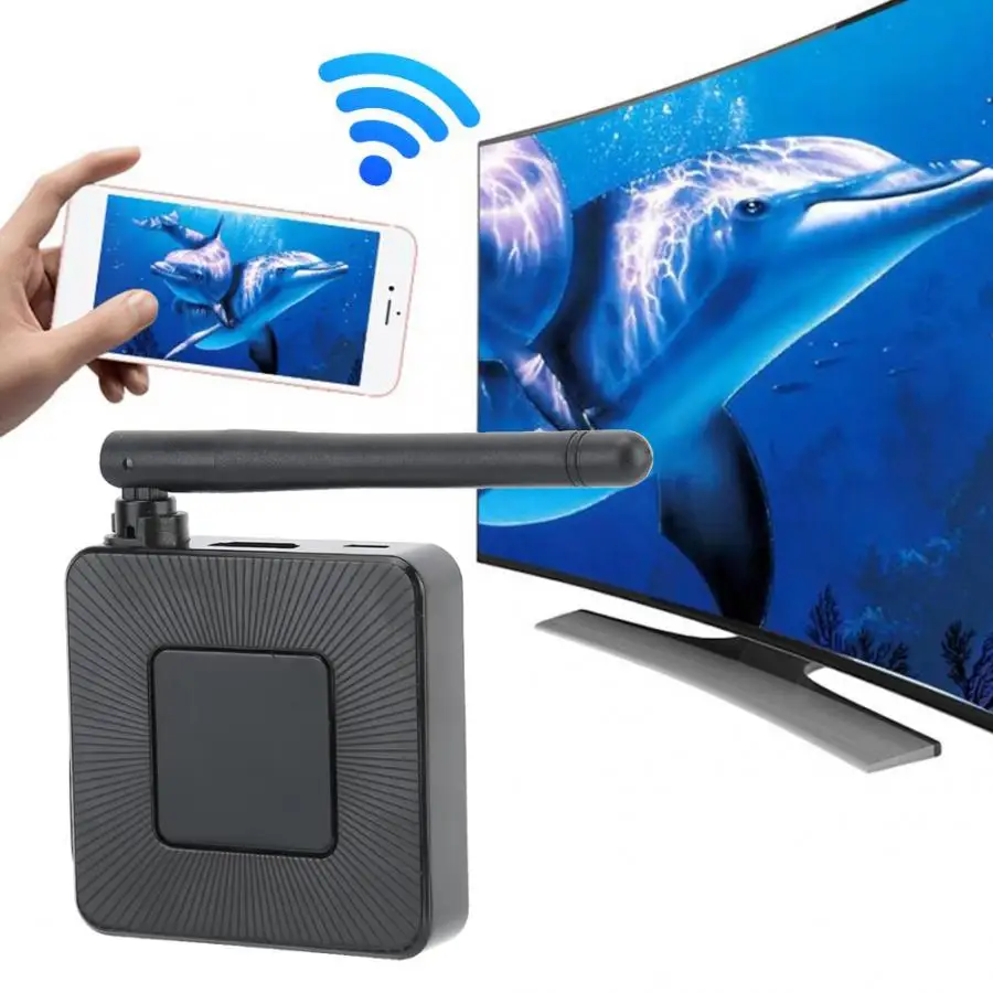 Q4 беспроводной wifi Miracast 1080P HD видео декодирование дисплей ключ для IOS/Android