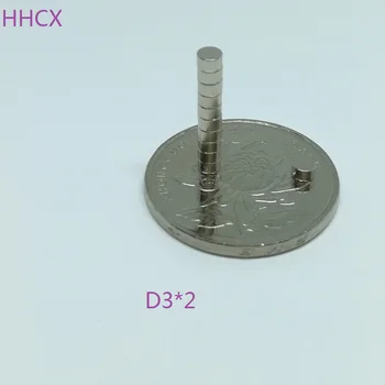 

100pcs/lot D 3x2 N35 Magnet 3*2 Magnets 3 x 2 for speaker