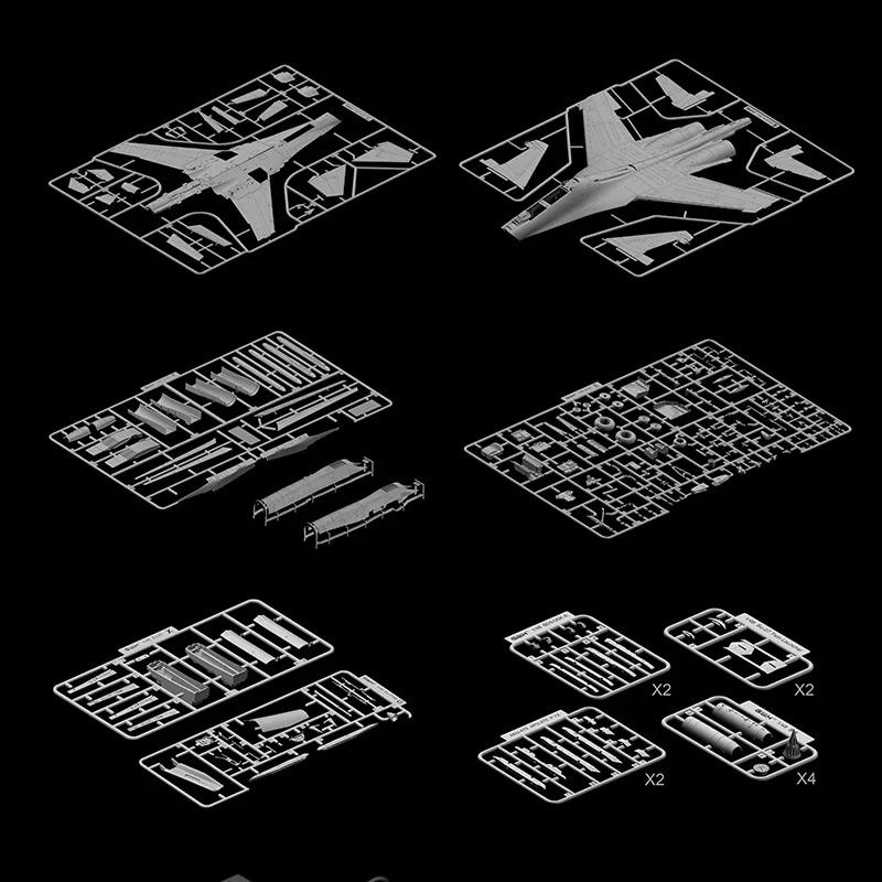 Great Wall Hobby L4827 1/48 러시아 Su-27UB, Flanker- C 헤비 파이터 체중계 모델 키트