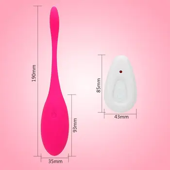 OLO G-spot Vibrator Ben Wa Ball Kegel Exercise Vaginal Ball Vibrating Egg Remote Control Bullet Vibrators Sex Toys for Women 6