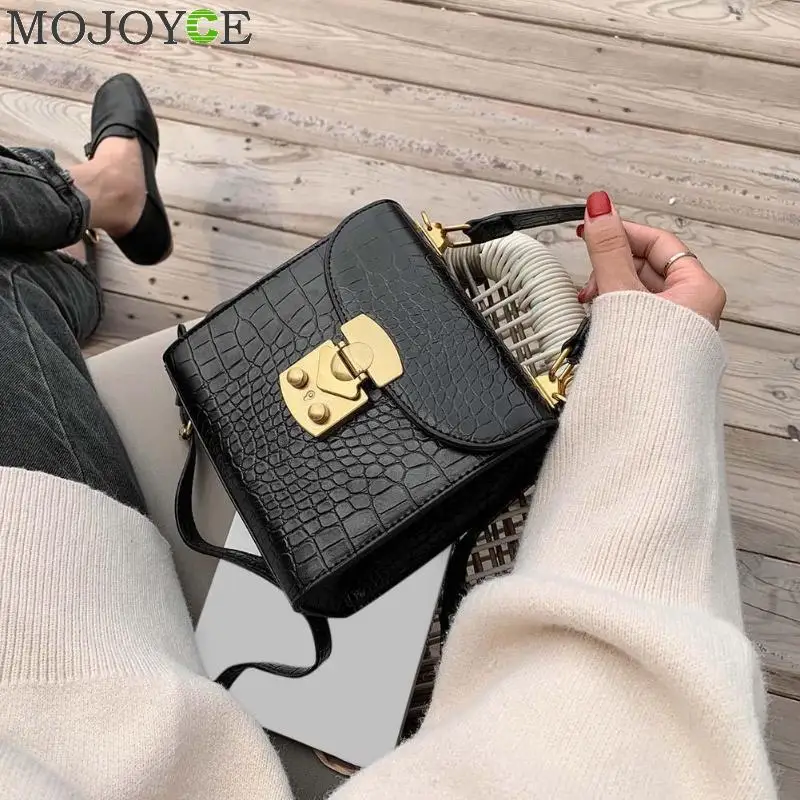 Женские сумки через плечо в стиле ретро, однотонная сумка-мессенджер из искусственной кожи, женские сумки для путешествий и покупок