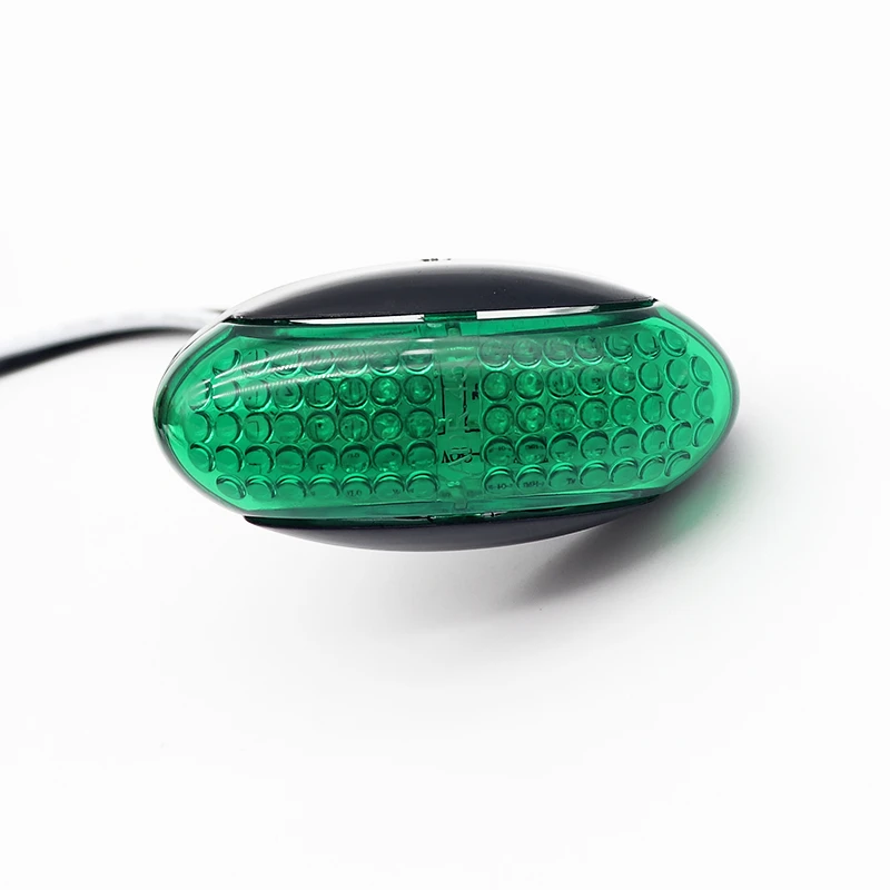 12V/24V 4LED прицеп грузовик боковой зазор маркер индикаторная лампа светильник