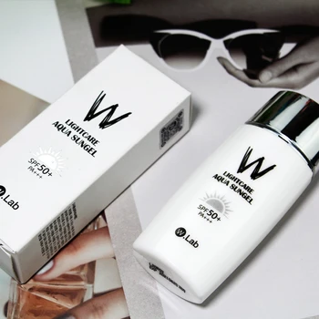 

W Lab Lightcare Aqua Sungel Primer Cream Whitening Face Body Sunscreen Base Makeup Invisible Pores Korea Cosmetics