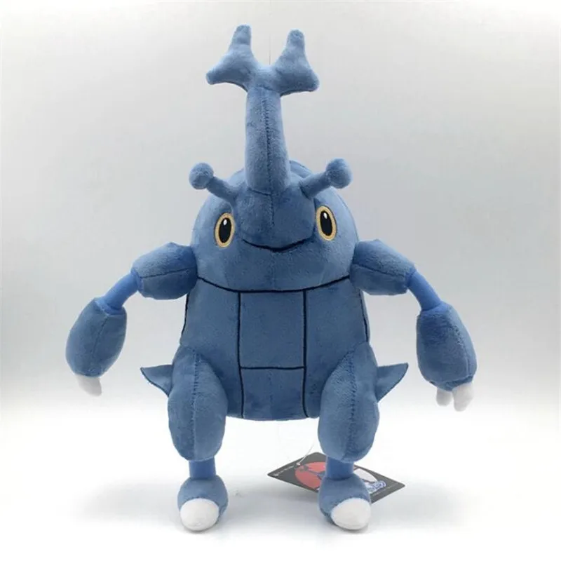 TAKARA TOMY Children Toys Pokemon Heracross Soft Plush Toys Dolls Animal Stuffed Plush Pokemon Plush Toys for Kids Gifts