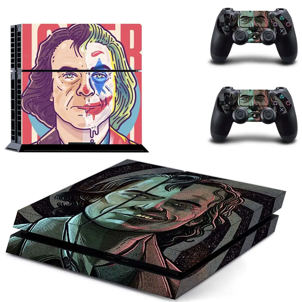 GYTM2877 DC The Joker PS4 Skin Sticker Decal For Sony PlayStation 4 Console and 2 Controllers PS4 Skin Sticker Vinyl - Цвет: GYTM2877