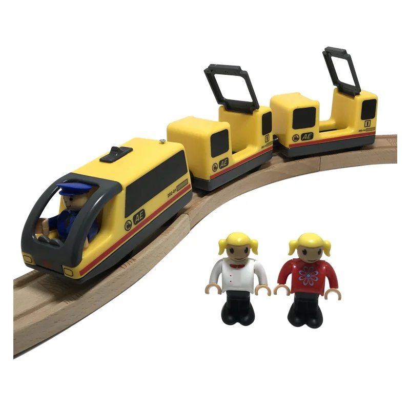 Toys for Boys Combination of Yellow Electromagnetic Locomotive and