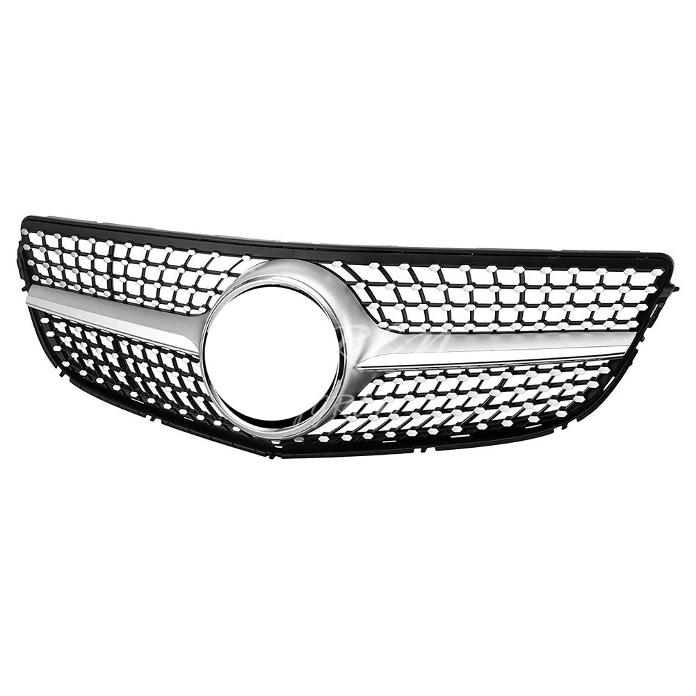 Алмазный передний гриль для Mercedes E Class W207 E Coupe C207 E200 E260 E300 Prefacelift решетка 2010-2013