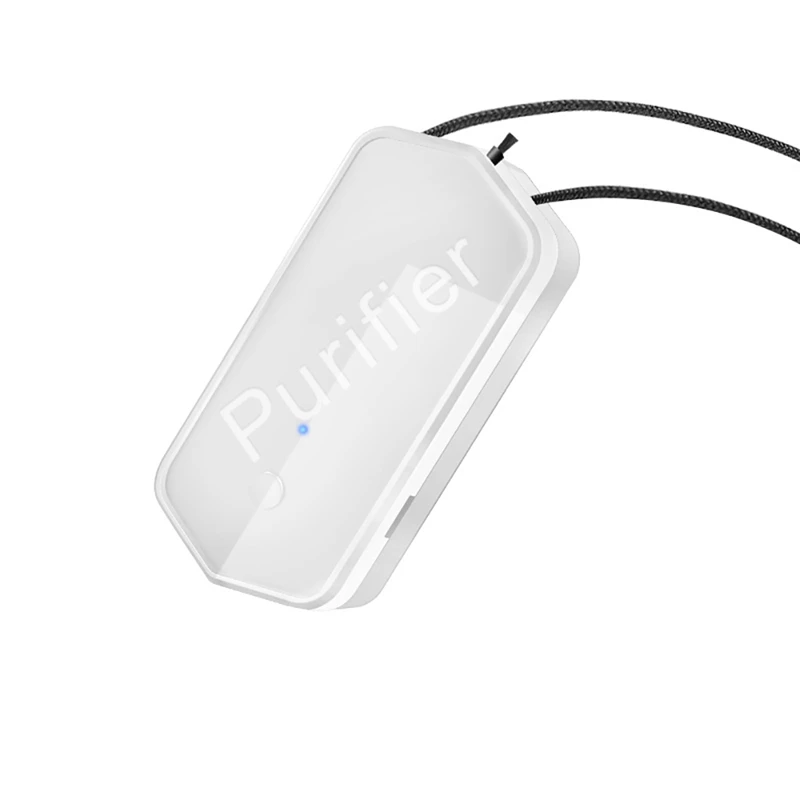 Wearable Air Purifier Necklace Mini Personal Portable Freshener Ionizer 100 Million Negative Ions Low Noise |