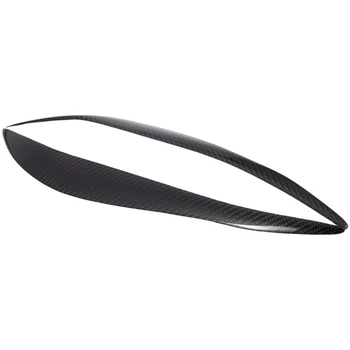 

Carbon Fiber Headlight Eyebrows Cover Trim Fit for BMW F30 3-Series 2012-2015