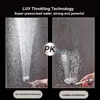 Zloog 3 Modes Adjustable Silver Black Shower Head High Pressure Handheld Showers Pressurized Bathroom Showerhead Set with Hose 2