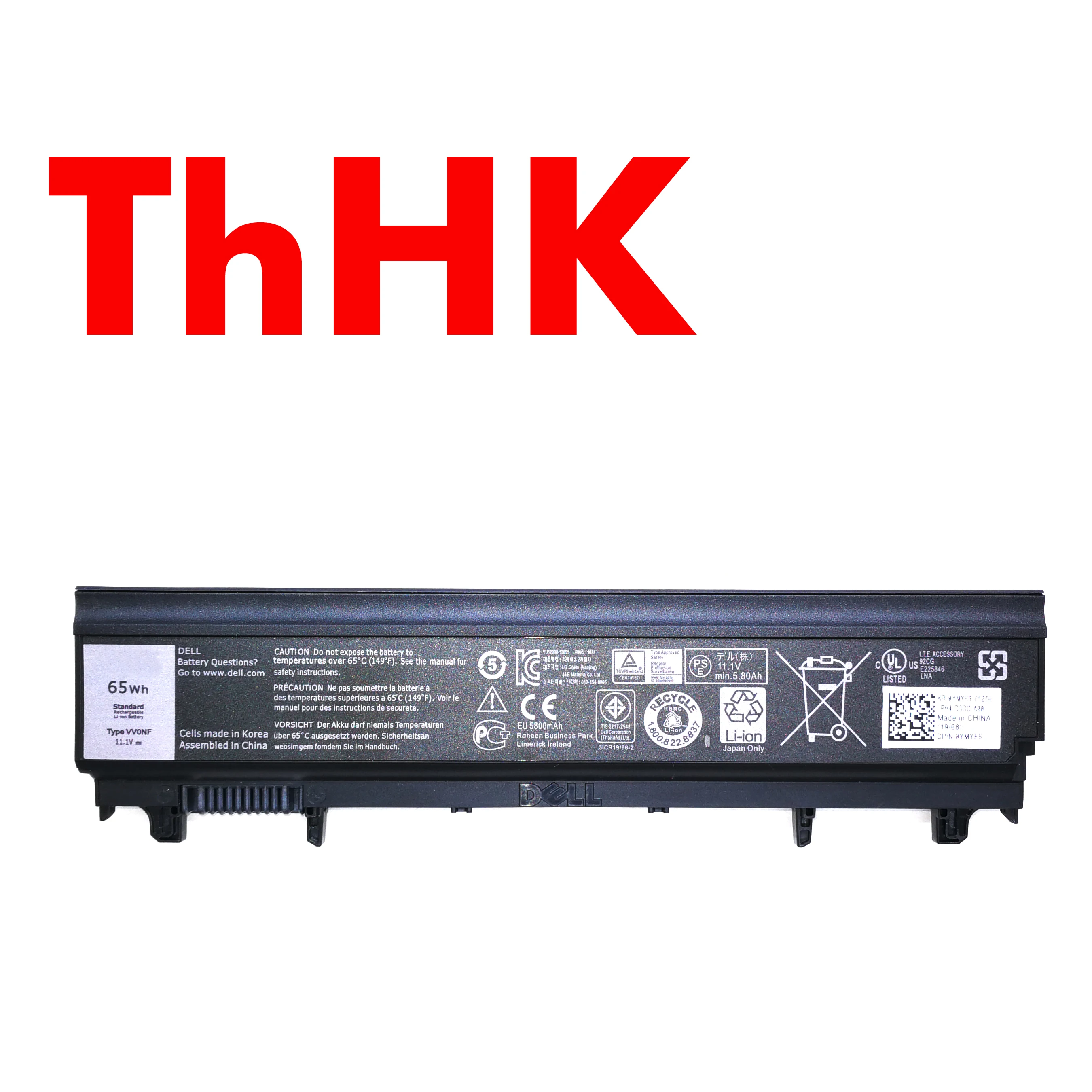 Оригинальный аккумулятор для ноутбука Dell Latitude E5540 E5440 11 1 В 65 Вт/ч 6 ячеек VVONF VV0NF |