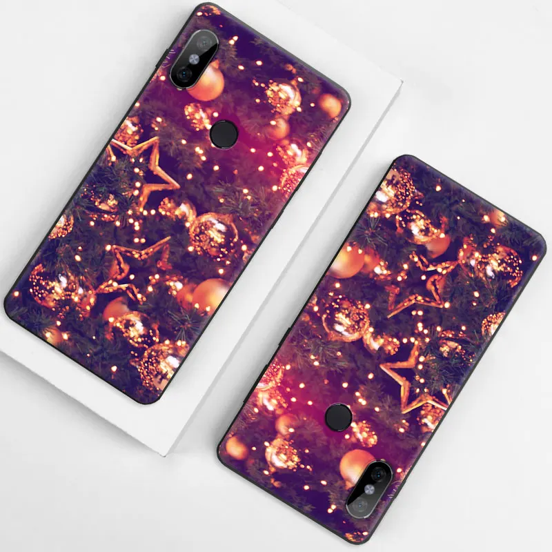Чехол для телефона Xiaomi Redmi Note 4X 5A Prime Pro рождественские Чехлы Мягкий ТПУ чехол для 6 7 8 Силиконовая задняя крышка полная защита - Цвет: 02