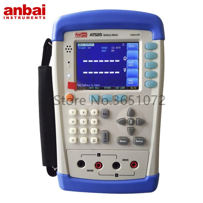 

AT525 button cell battery tester