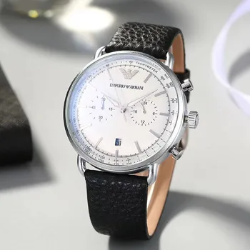 

Armani- Luxury Brand women quartz Watches men Watch Stainless Steel Strap wristwatch classic watch father gift 385 orders