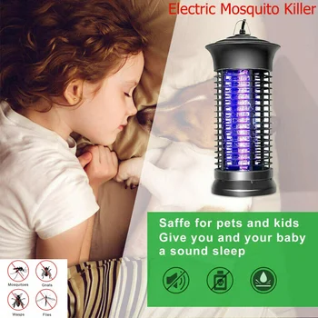 

Electric Bug Zapper Powerful Insect Killer Mosquito Zappers Mosquito Lamp Light-Emitting Flying Insect Trap