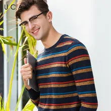 ^^Best Offers UCAK Brand 100% Merino Wool Sweater Men Pullover Men Fashion Striped Pull Homme Autumn Winter Thick Warm Cashmere Sweaters U3067 ^^Best Offers UCAK Brand 100% Merino Wool Sweater Men Pullover Men Fashion Striped Pull Homme Autumn Winter Thick Warm Cashmere Sweaters U3067