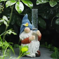 Garden Dwarf Rain Gauge Up to 5 inches Measurement Tool For Garden Water Ground Gauge Garden Tools