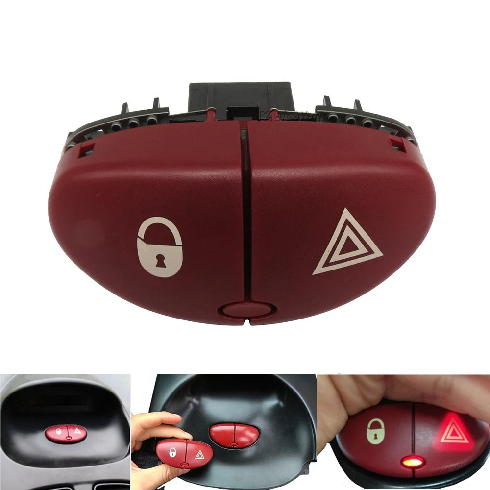 6554.L0 Brand New Genuien Hazard Warning Flasher Switch Dangerous Light Switch Button For