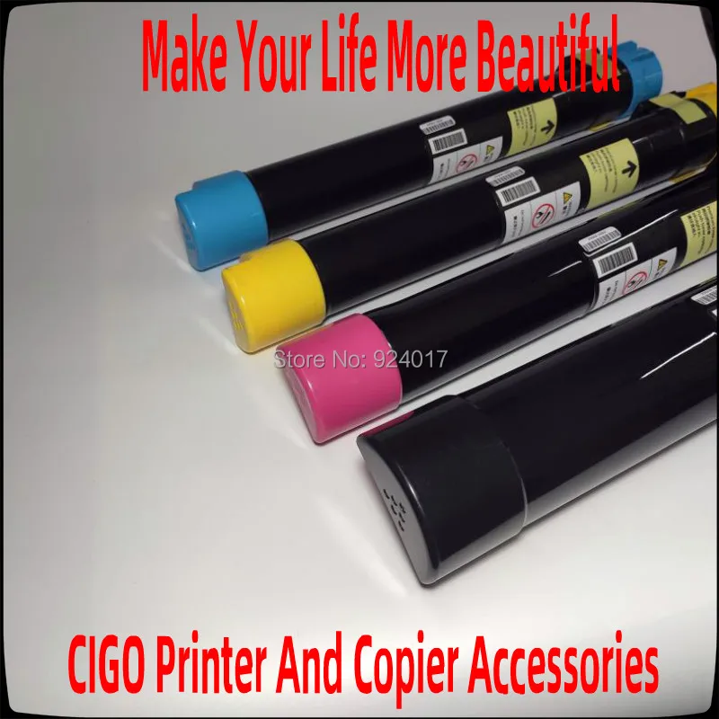 Color Toner Cartridge For Xerox Workcentre Wc 7425 7428 7435 Printer ...