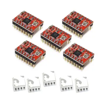 

5 Pcs A4988 Driver Module StepStick Stepper Motor Driver For 3D Printer R20