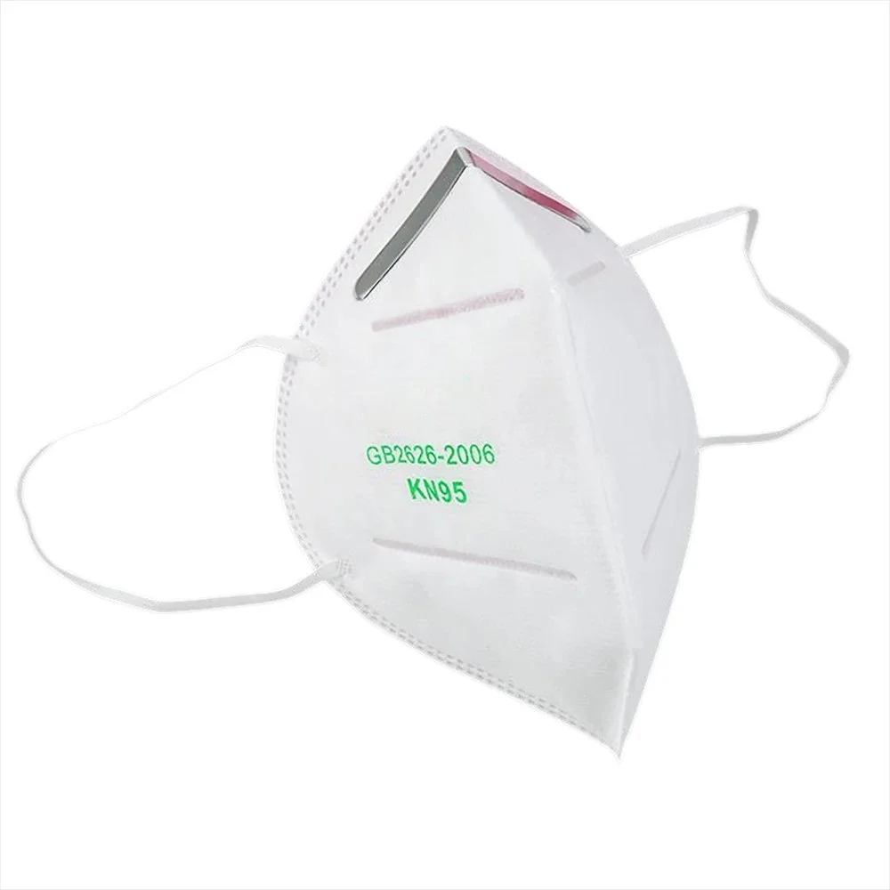 

KN95 Face Mask Adult Dustproof Non-Woven Fabrics Mask 95% Filtration