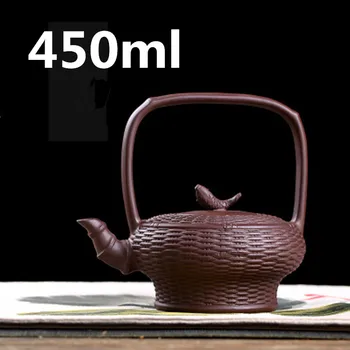 

Teapot Yixing Zisha Clay Chinese Porcelain Teapots Tea pot Ceramic 450ml New Arrived High Quality With Gift Box