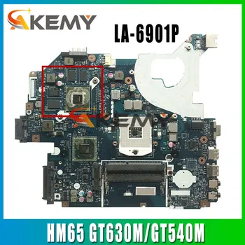 

P5WE0 LA-6901P motherboard for acer 5750 5750G 5755 5755G laptop motherboard HM65 GT630M/GT540M original test LA-6901P mainboard