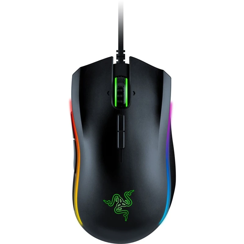 Мышь Razer Mamba Elite черный оптическая(16000dpi) USB игровая(9but