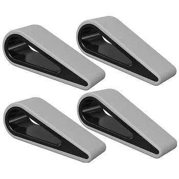 

4 Pack Universal Laptop Stands, Portable Lightweight Anti-Slip Silicone Desk Riser Durable Flatform Stable Kickstand