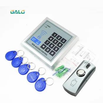 

Smart door lock RFID access control system equipment machine safety 125Khz RFID closed door lock 1000 users