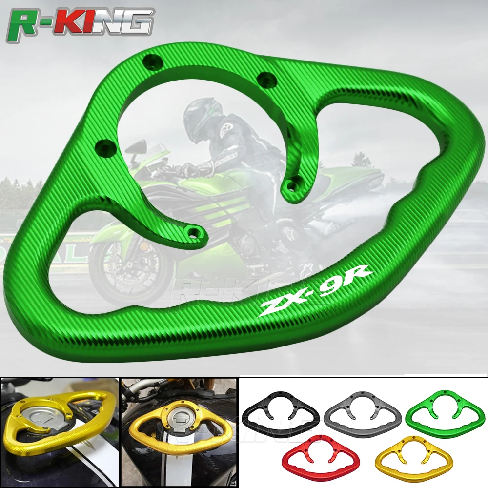 Пассажирские рукоятки ручка захват бака ручки подлокотник черный для KAWASAKI ZX-9R ZX9R