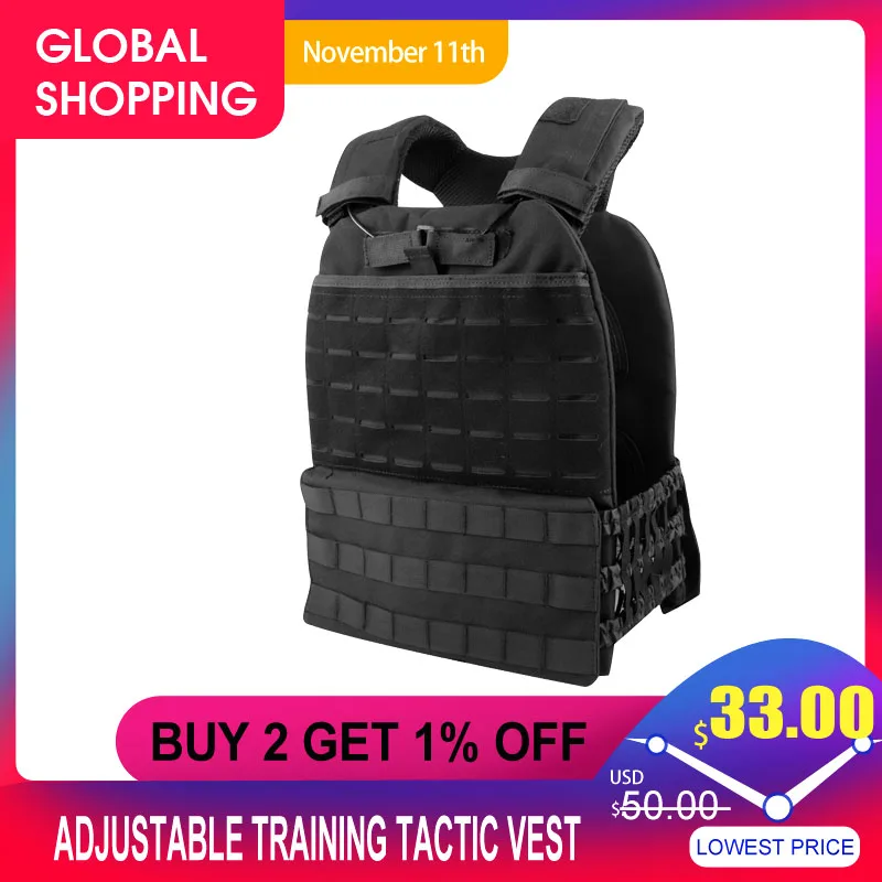 Уличная Регулируемая тренировочная тактическая жилетка бронежилет в стиле