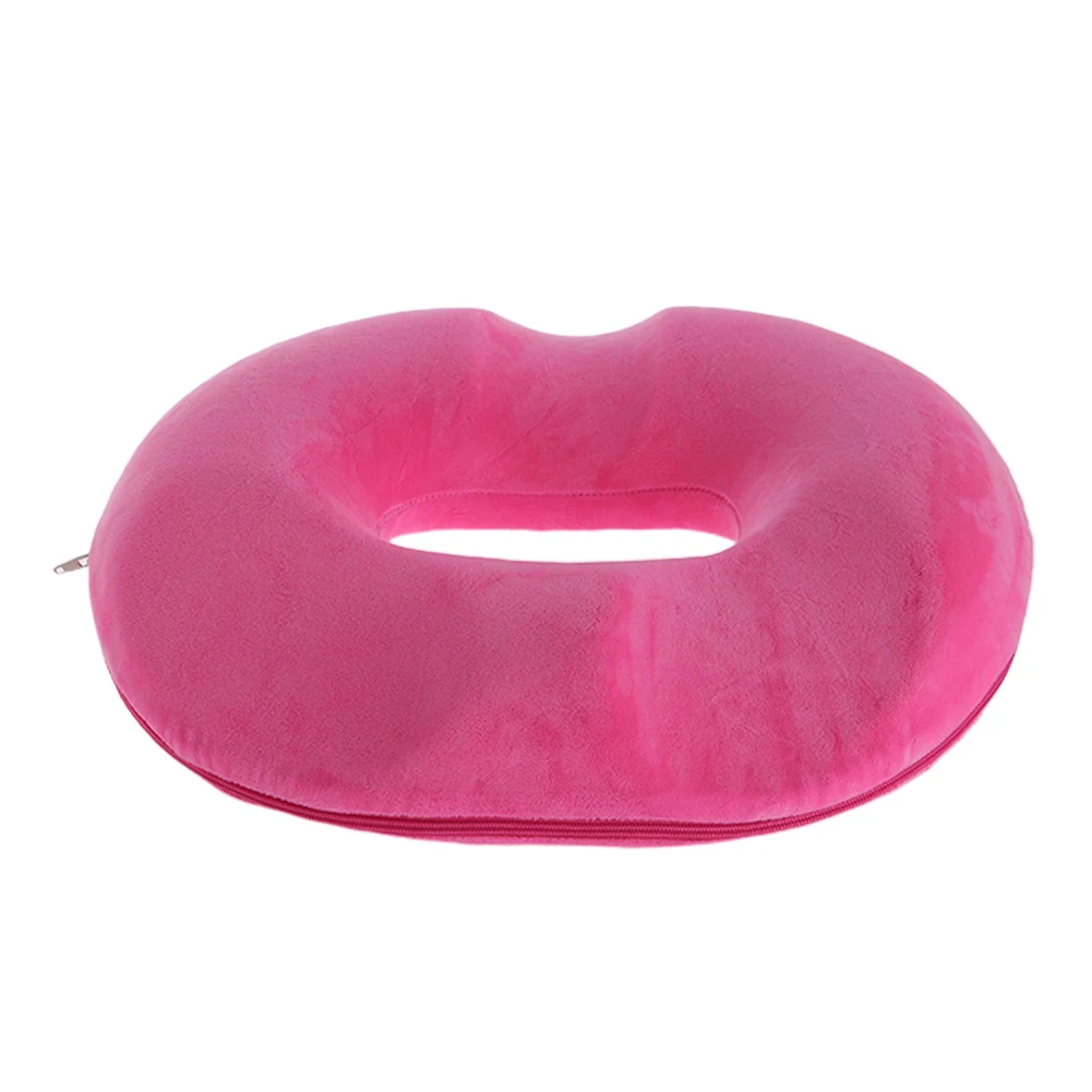 Sciatica Relief Hollowed Out Shaping Hemorrhoid Treat Prostate PU Foam Donuts Shape Hip Up Pregnancy Tailbone Pain Seat Cushion