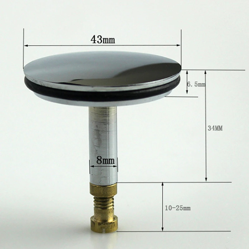 Фитинги для дренажа пола с прыгающим эффектом заглушка ванны латунная душевой
