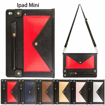 

Multifunction Envelope PouchShoulder Bag For iPad Mini 5 Case Cover Wallet Leather Tablet Case For iPad Mini 1 2 3 4 5 Cover