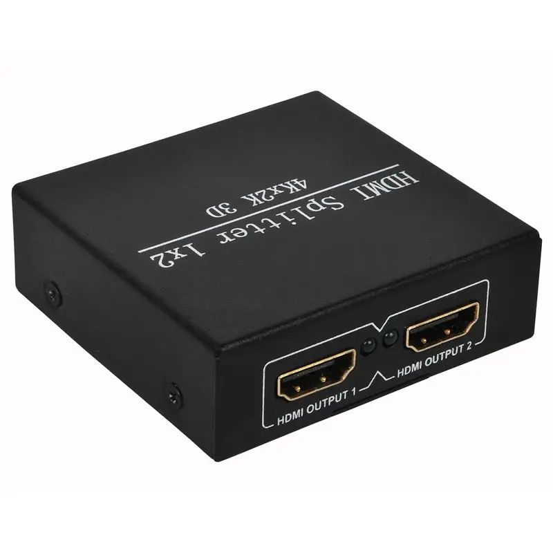 30 Гц Uhd 4K x 2K Hdmi 2,0 сплиттер 1X2 Поддержка Hdcp 1,4 3D Hdmi сплиттер 2,0 1 вход 2 выход переключатель коробка для Ps4 Blu-Ray Dvd Hdtv