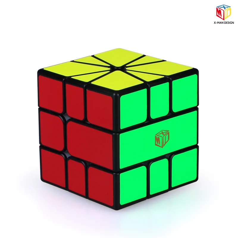 QiYi SQ1 V2 Магнитный магический куб с поворотной скоростью Cubo Magico безопасный АБС ультра-Гладкий кубик-Головоломка Развивающие игрушки для детей