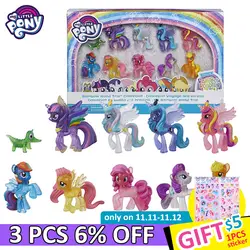 My Little Pony friendly Is Magic подарочный набор редкость Радуга комбинация девочка принцесса кукла действие игрушечные мини-фигурки для детей