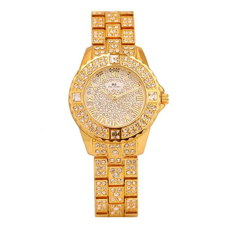 Часы женские модные Стальные кварцевые часы браслет Relogio Feminino 2017 Montre Femme BS