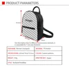 PU Leather Backpack Gradient Polynesia Pattern Women Mini Bags Pohnpei Tribal Print Durable Back Pack mochila 2