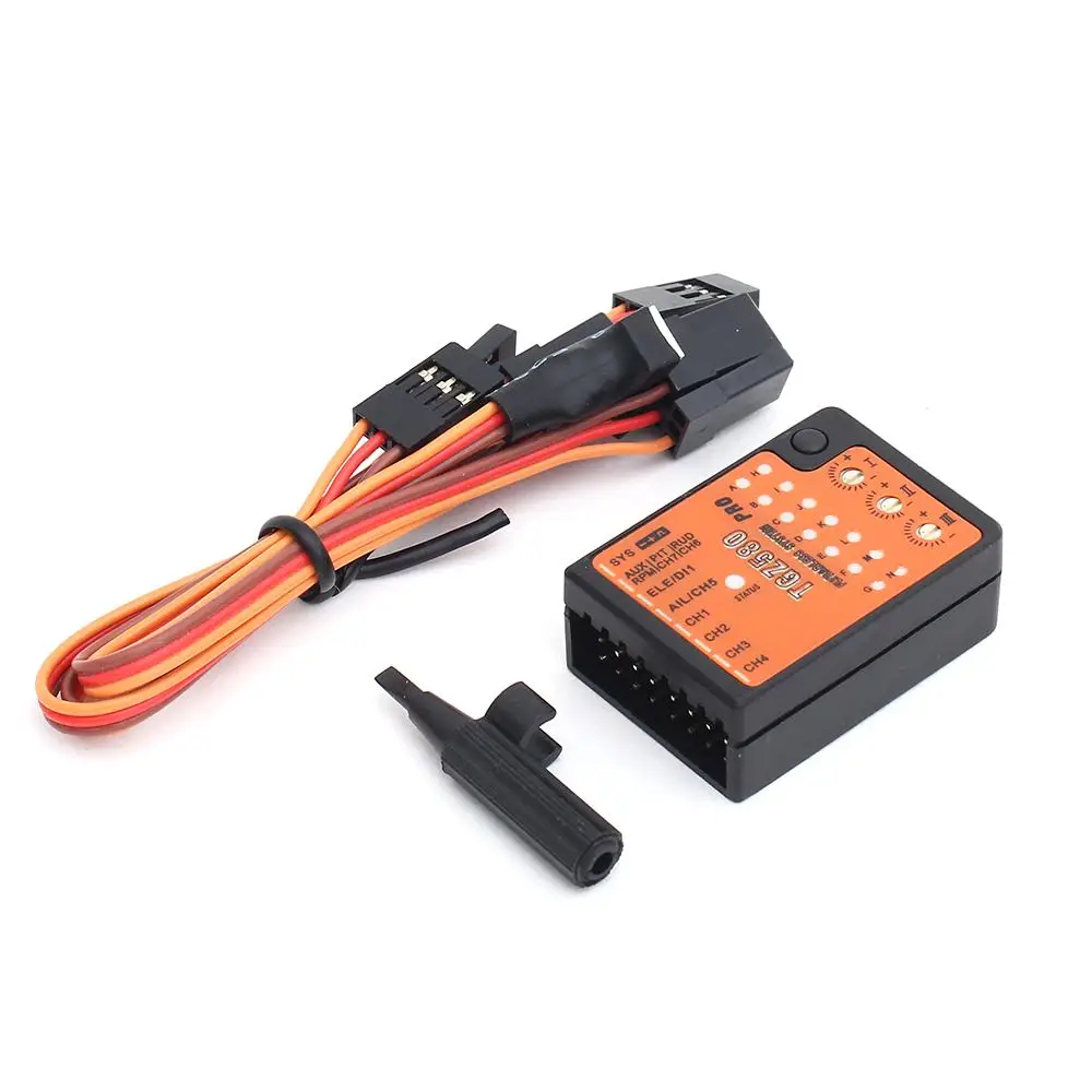 VWINRC TGZ580 3-Axis Gyro' FBL контроль высоты умная система полета с проводом для T-Rex 250-800 RC вертолет