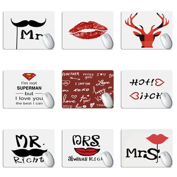 

Cute Christmas Geometric Office Mouse Pad Student Computer Mouse Non-slip Notebook Pad Office Keyboard Protection Pad Table Mat